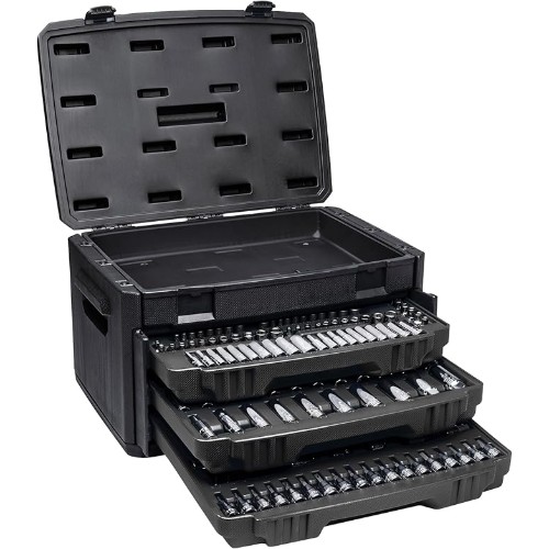 205-Piece-General-Household-Home-Repair-Mechanics-Tool-Case-Set